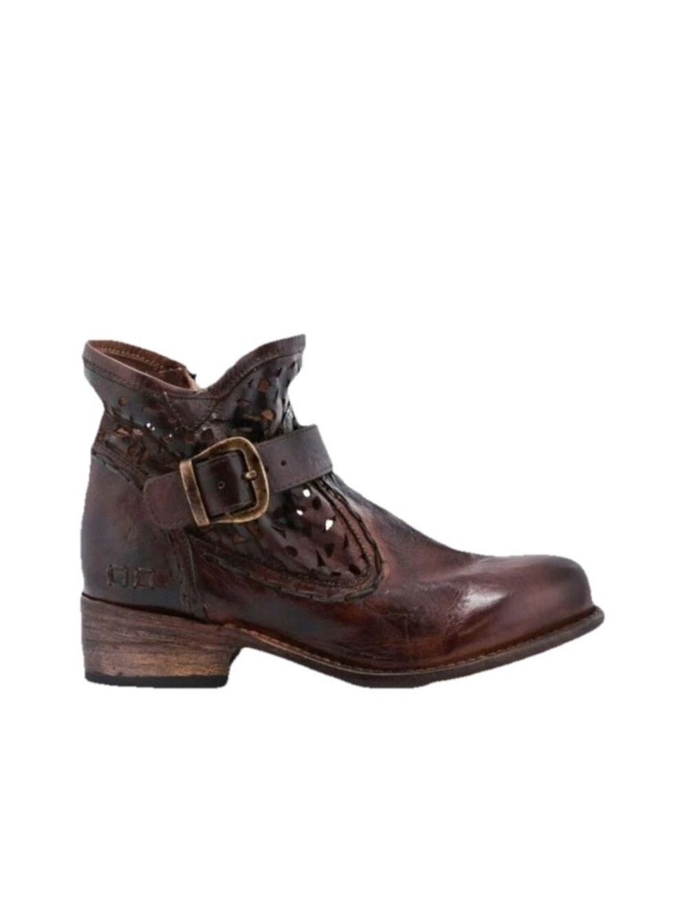 BED STU $255 TEAK DIP DYE HEATHER LEATHER BOOTS SZ 11 - Picture 2 of 16
